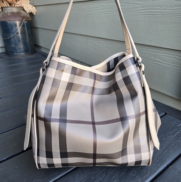 Burberry Smoke Check Canterbury Bag - Picture 2 of 16
